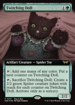 Twitching Doll Duskmourn- House of Horror Alternate Art